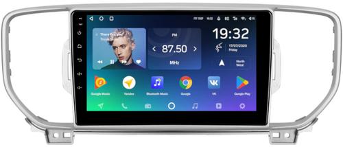 Магнитола для KIA Sportage 4 2016-2018 (штатная КЗВ) - Teyes CC2 PLUS монитор 9" QLED, Android 10, Быстрая, SIM-слот