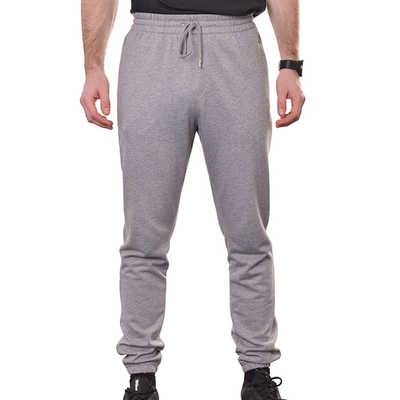 Мужские теннисные штаны Wilson Parkside Jogger - med heather grey
