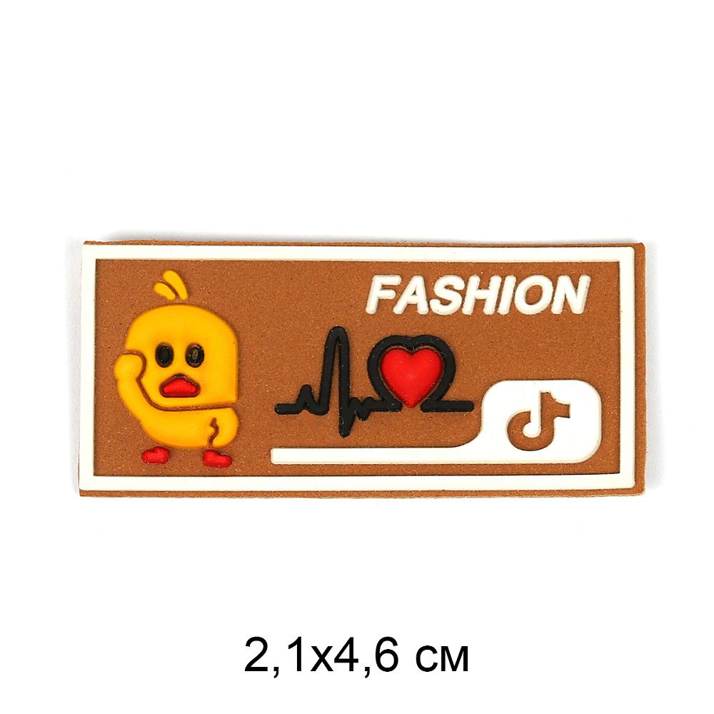 Аппликация пришивная "Fashion" 2.1х4.6 см, 2340, уп.20 шт Аппликация пришивная "Fashion" 2.1х4.6 см, 2340, уп.20 шт