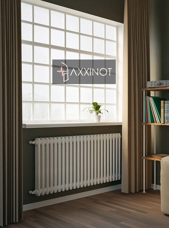 Axxinot Sentir 2050 - двухтрубный трубчатый радиатор высотой 500 мм, боковое подключение