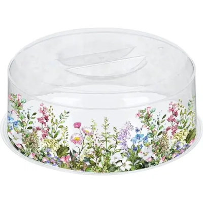 Крышка для свч 25см «Бергамо» с декором 223112001/00