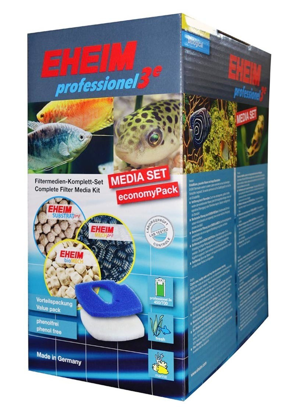 Наполнитель Eheim MEDIA SET для Professionel-3е 2076/78 (керамика+субстрат+губка+синтепон)