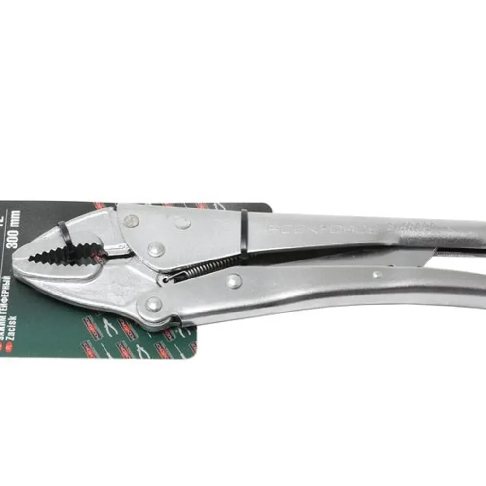 Зажим гейферный ''прямой захват''10''-250мм, на блистере RockForce##Rock FORCE RF-614R250