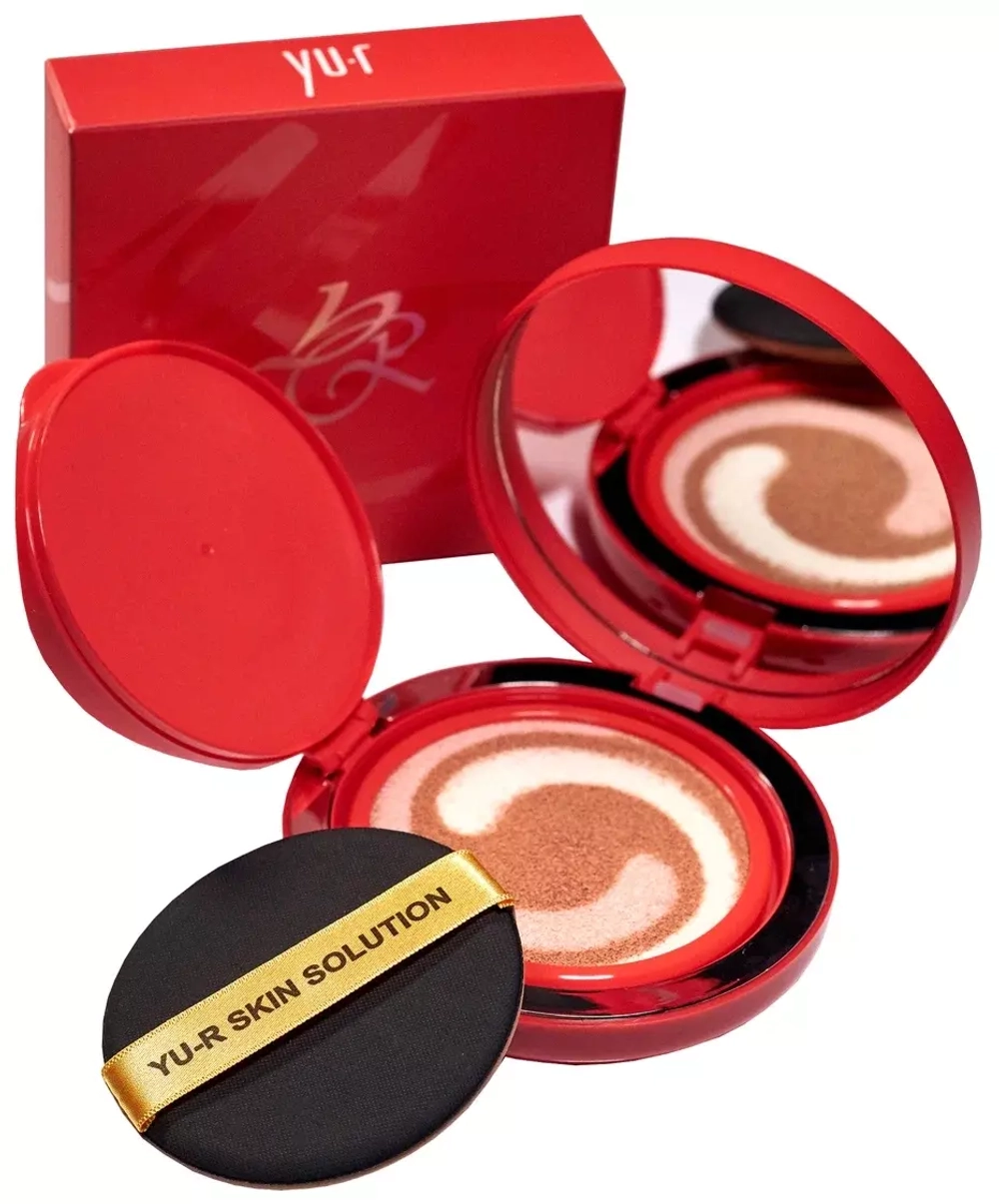 Yur Moist Layer Cushion 21 - Кушон для лица 21 тон. SPF50+ PA +++