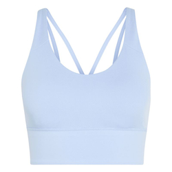 Бюстгальтер Adidas 3 Stripes Studio All Me Light Support - glow blue