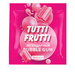 Tutti Frutti - Оральный лубрикант со вкусом Bubble Gum