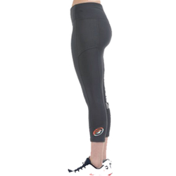 Женские теннисные брюки Bullpadel Tomin Tight Women - Black