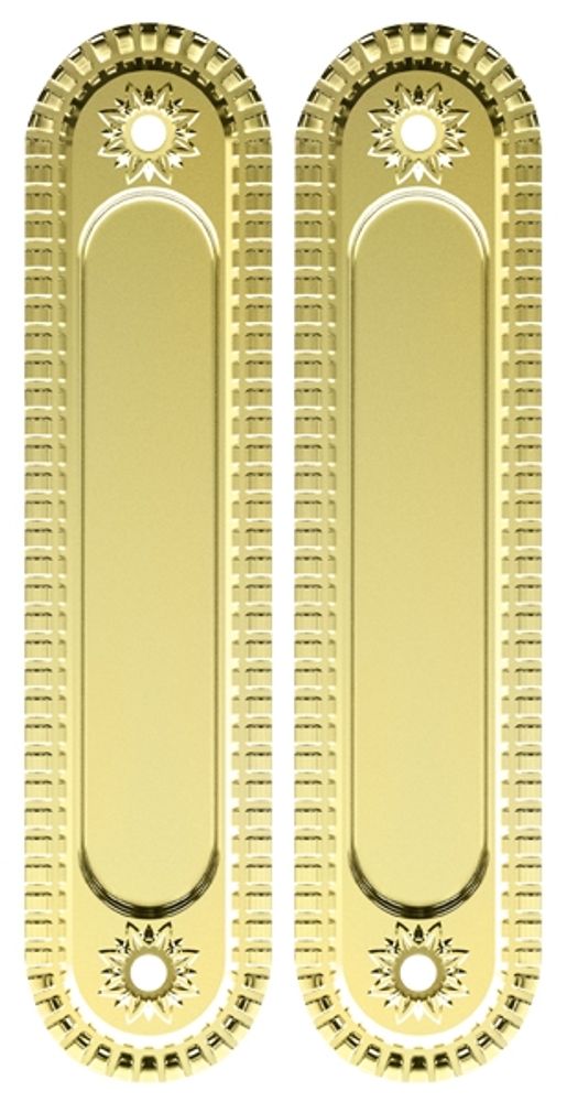 Ручка Armadillo (Армадилло) для раздвижных дверей SH.CL152.010 (SH010/CL) GOLD-24 золото 24К