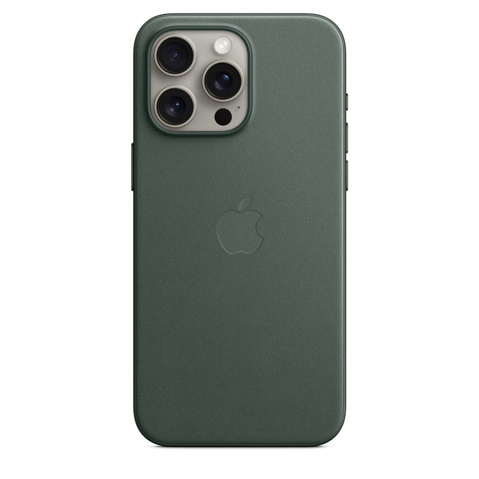 Защитный чехол Apple FineWoven Case with MagSafe iPhone 15 Pro Max Evergreen (Зелёный)