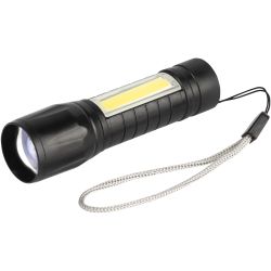 Светодиодный фонарь Трофи UA-101 аккумуляторный 3Вт LED + 3Вт COB оптический Zoom 3 режима | Универсальные  фонари