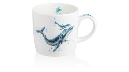 Кружка 310мл Royal Worcester Забавная фауна Синий кит