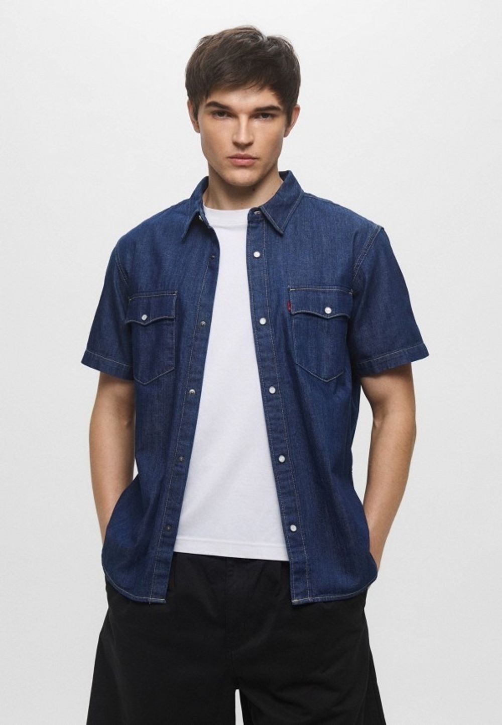 Рубашка мужская LEVI'S SS RELAXED FIT WESTERN
