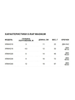 Воблер X-Rap Magnum 10, 11см, 22гр, цвет HH, плавающий