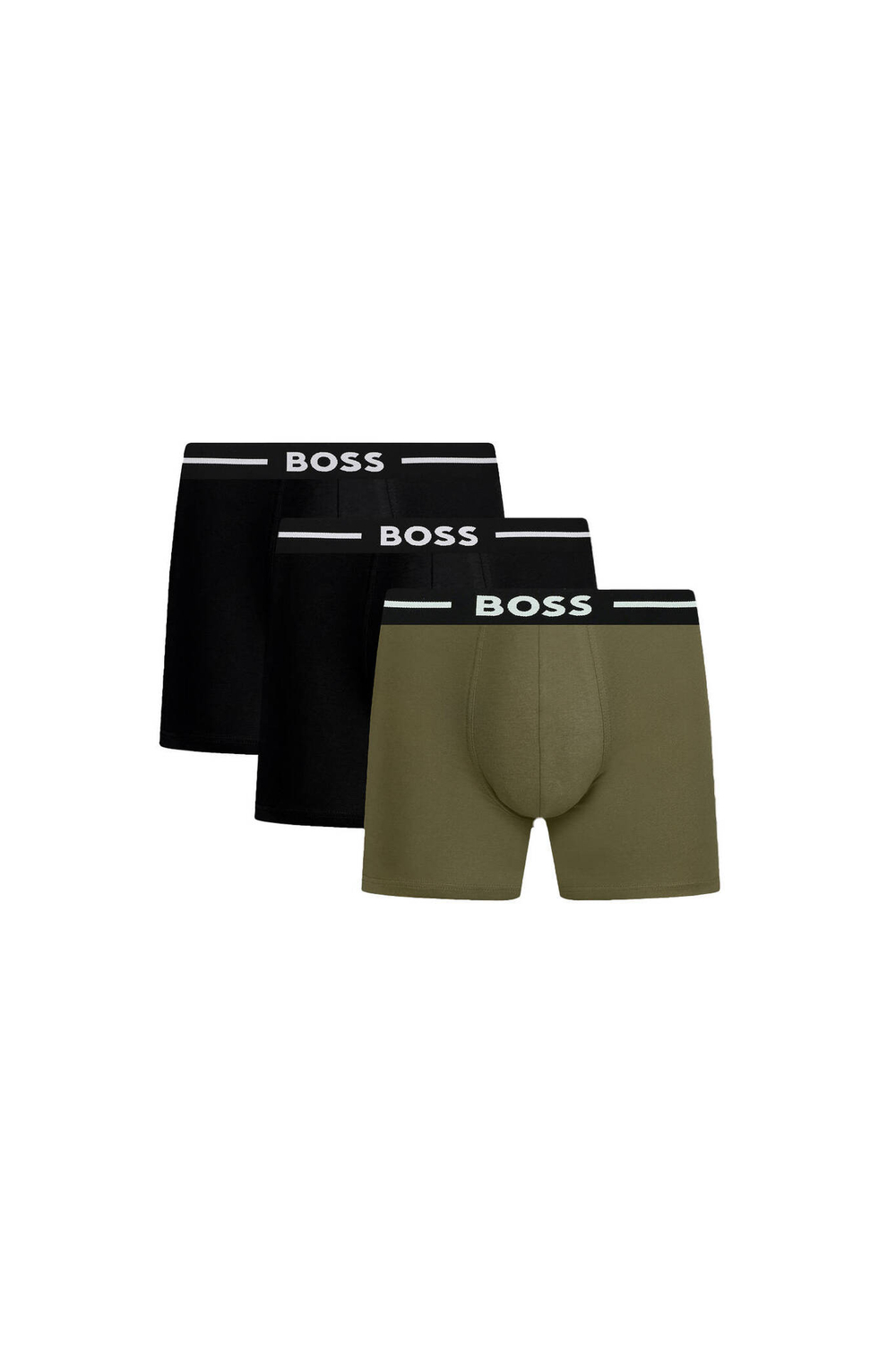 Трусики-боксеры 3шт. 3P Bold BOSS BLACK - черный(50499400)