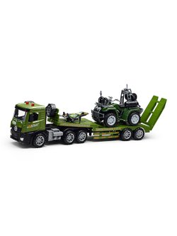Игровой набор Автовоз с военной техникой (588B-11)