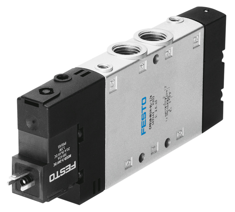 CPE18-M1H-5L-1/4 Распределитель FESTO, 5/2, G1/4
