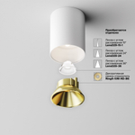 Накладной светодиодный светильник Maytoni Alfa LED C064CL-8W4K-RD-WB