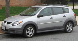 Порог Pontiac Vibe 2002-2008, Toyota Voltz 2002-2004 (1мм)