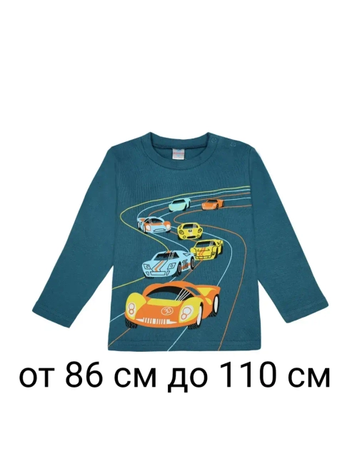 Футболка для садика с длинным рукавом.1 шт.мальчик