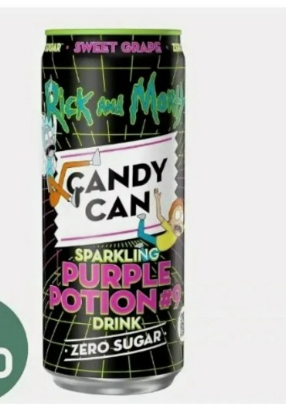 Напиток Candy Can Rick & Morty Purple Mix Sweet Grape, без сахара 330мл (12) Нидерланды