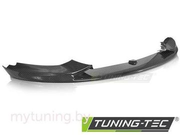 Спойлер бампера переднего для BMW 4 F32 / F33 / F36 (13-...) под карбон в стиле M-Performance