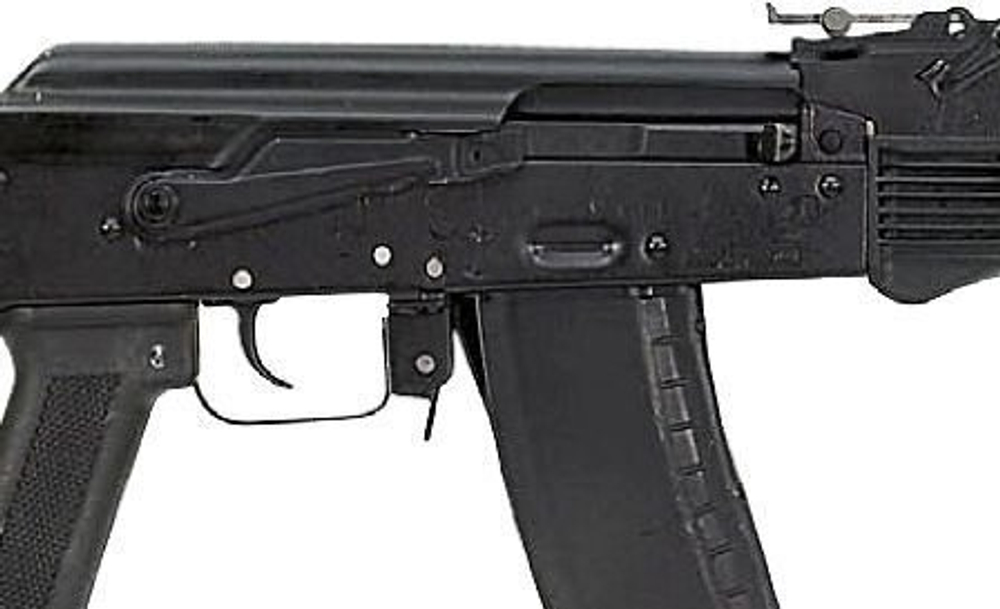 Макет массогабаритный деактивированный АК-74 (стационарный пластиковый приклад), с возможностью полной сборки/разборки