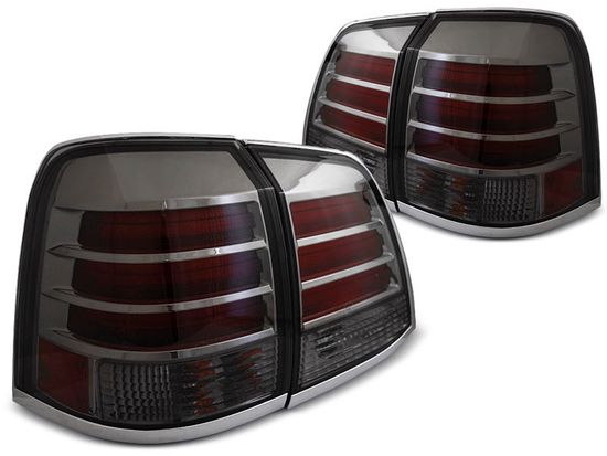 Задние фонари для Toyota Land Cruiser 200 (07-15) LED Smoke