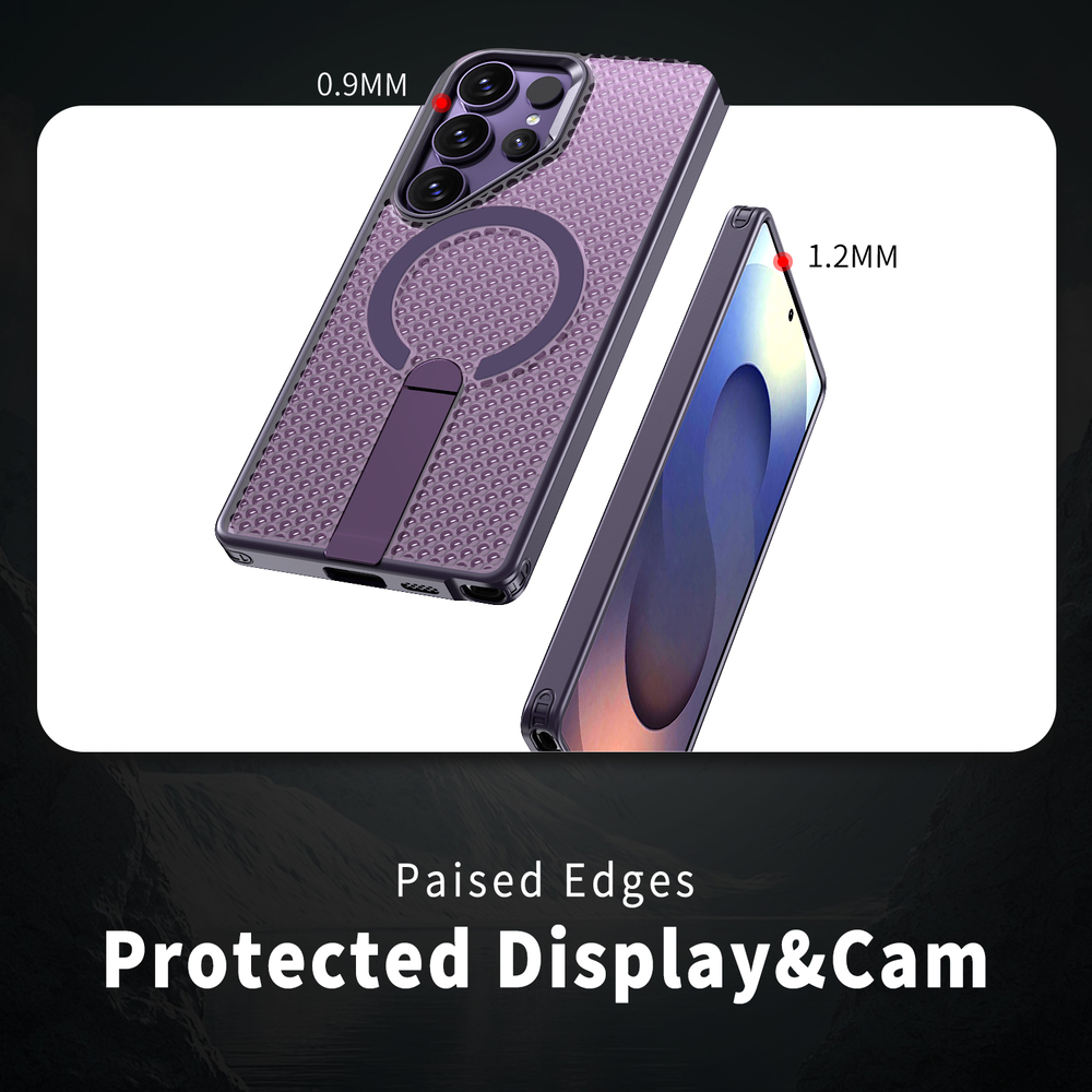 Прозрачный чехол Mesh Pro Magnetic Case для Samsung Galaxy S25 Ultra