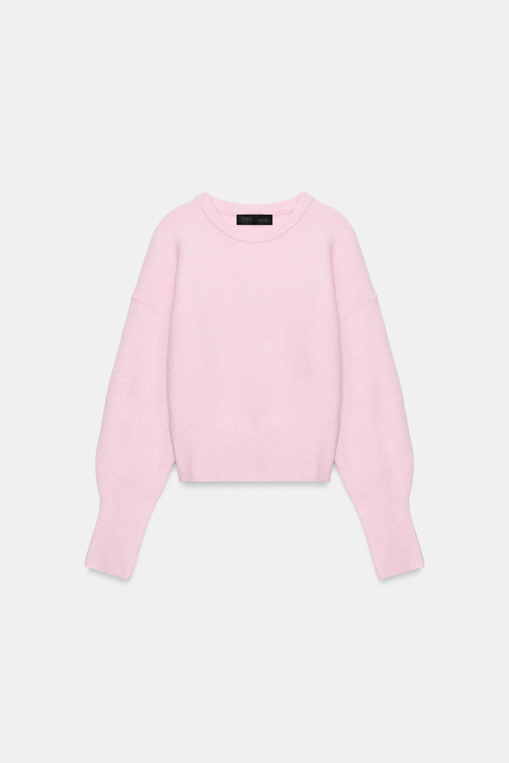 СВИТЕР ИЗ МЯГКОГО ТРИКОТАЖА — ZARA