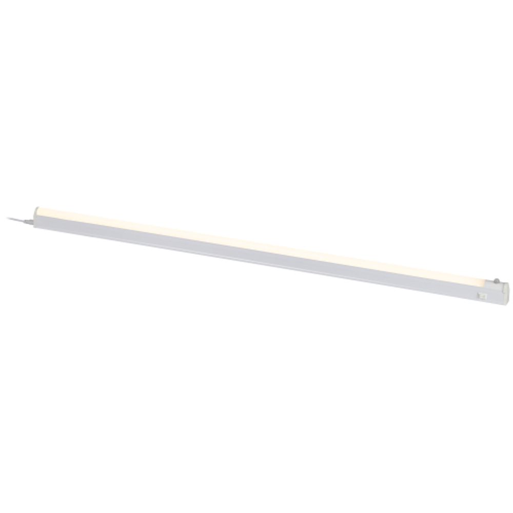 Линейный светодиодный светильник ЭРА LLED-02-12W-4000-MS-W 12Вт 4000K L874мм с датчиком движения | Бытовые светодиодные линейные светильники