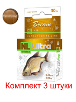Полиэстровая леска NL ULTRA BREAM 30m 0,2 мм 1 шт