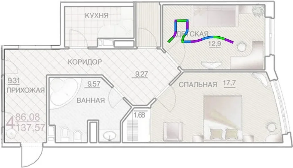 Walkedges наборы (бордюры для прогулок) 5 м