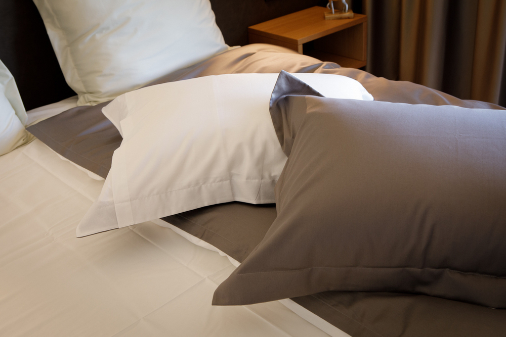 Постельное белье семейное Von der Thannen Twist grey&white Мультицвет