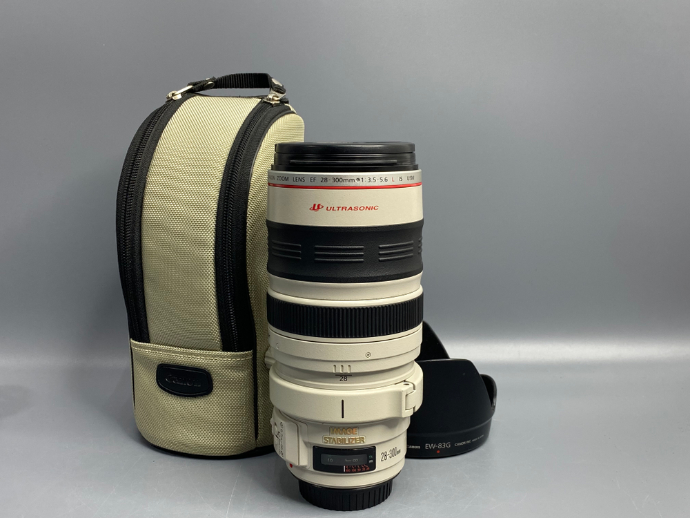 Canon 28-300mm 3.5-5.6L IS USM Пылинки под линзой