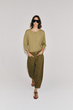 БРЮКИ BARREL — ZW COLLECTION — ZARA