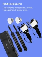 Комплект постоянного света Raylab D-Light 2 светодиодный