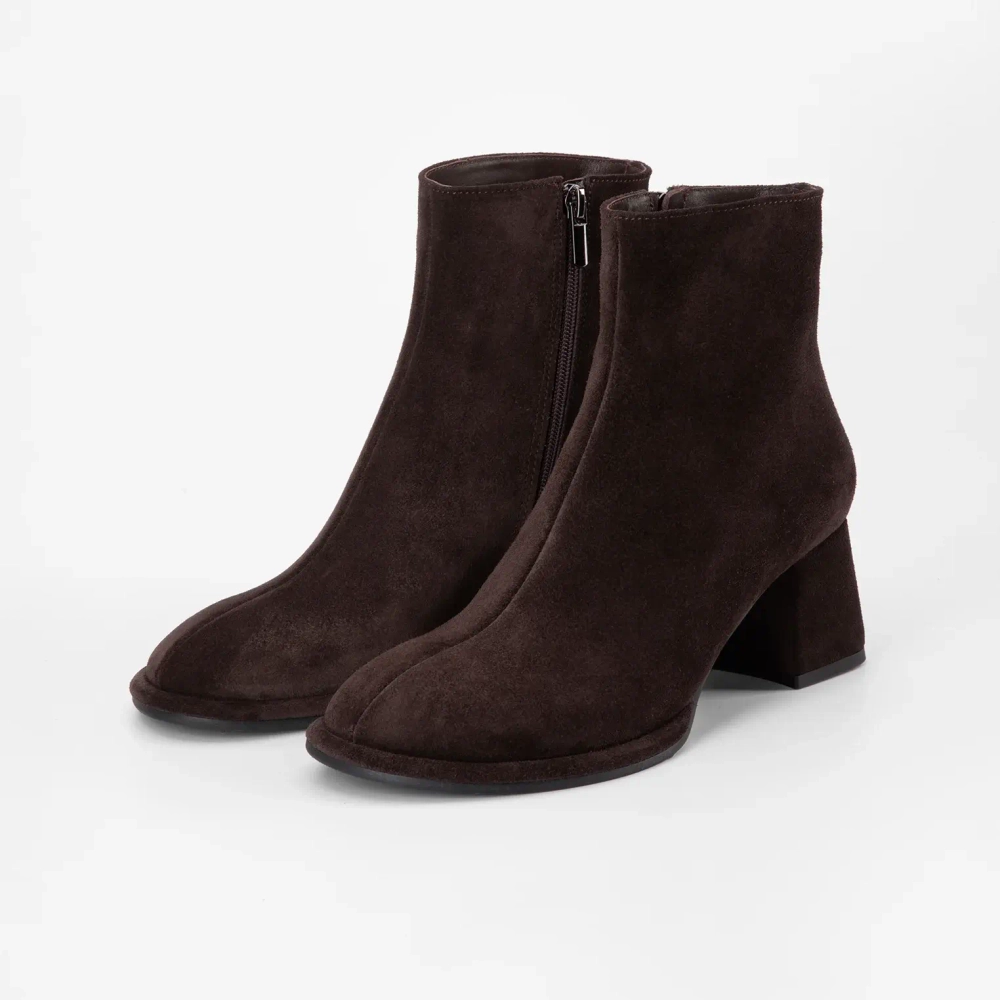 Ботильоны Inga Chocolate  Suede