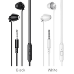 Проводные наушники BM58 Peaceful universal sleeping earphone with mic white