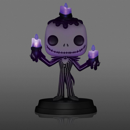 Фигурка Funko POP! Disney TNBC Jack Skellington Holding Candles (SFX) 6"