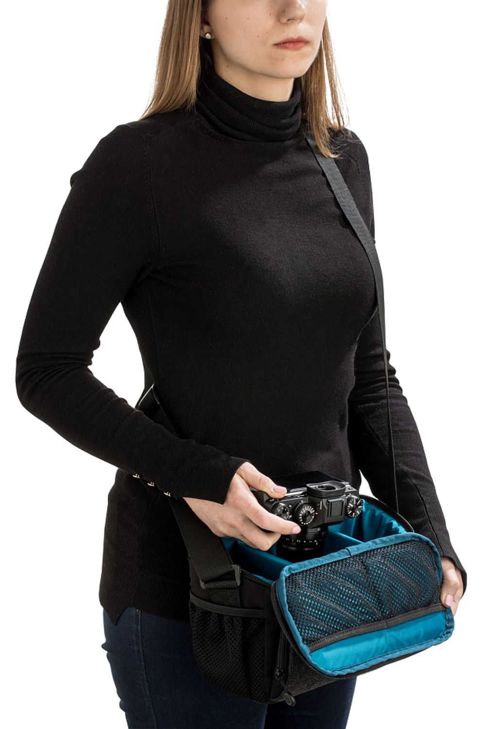 Tenba Skyline Shoulder Bag 10 Black