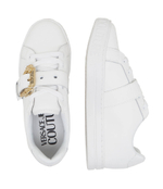 Кожаные кроссовки scarpa Versace Jeans Couture - белый(76VA3SK9ZP311)