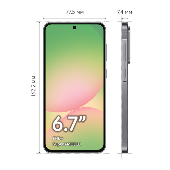 Смартфон Samsung Galaxy A56 8/128 Гб Черный