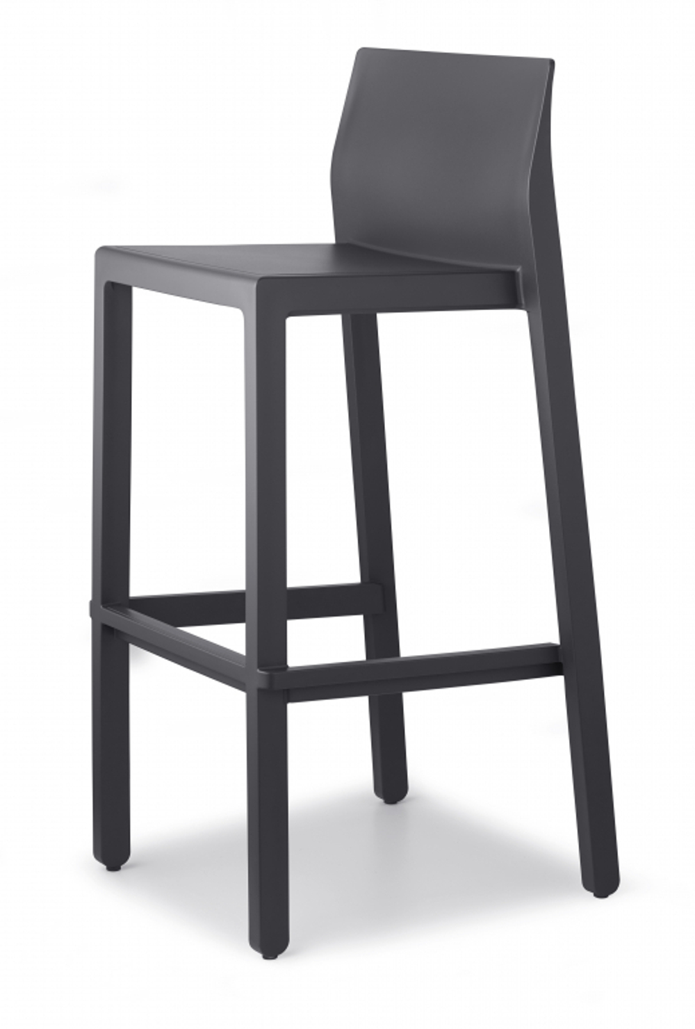 Стул барный пластиковый Scab Design Kate, антрацит