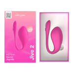 Розовое виброяйцо 10,5см для ношения We-Vibe Jive 2 G-Spot Egg Vibrator Pink SNJV4SG3