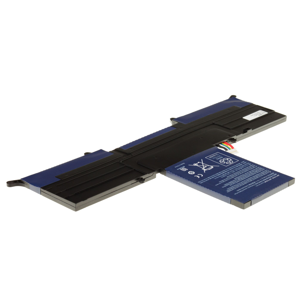 Аккумуляторная батарея iBatt 3400 mAh для ноутбука Acer Aspire S3-391, S3-951 (AP11D3F, AP11D4F)