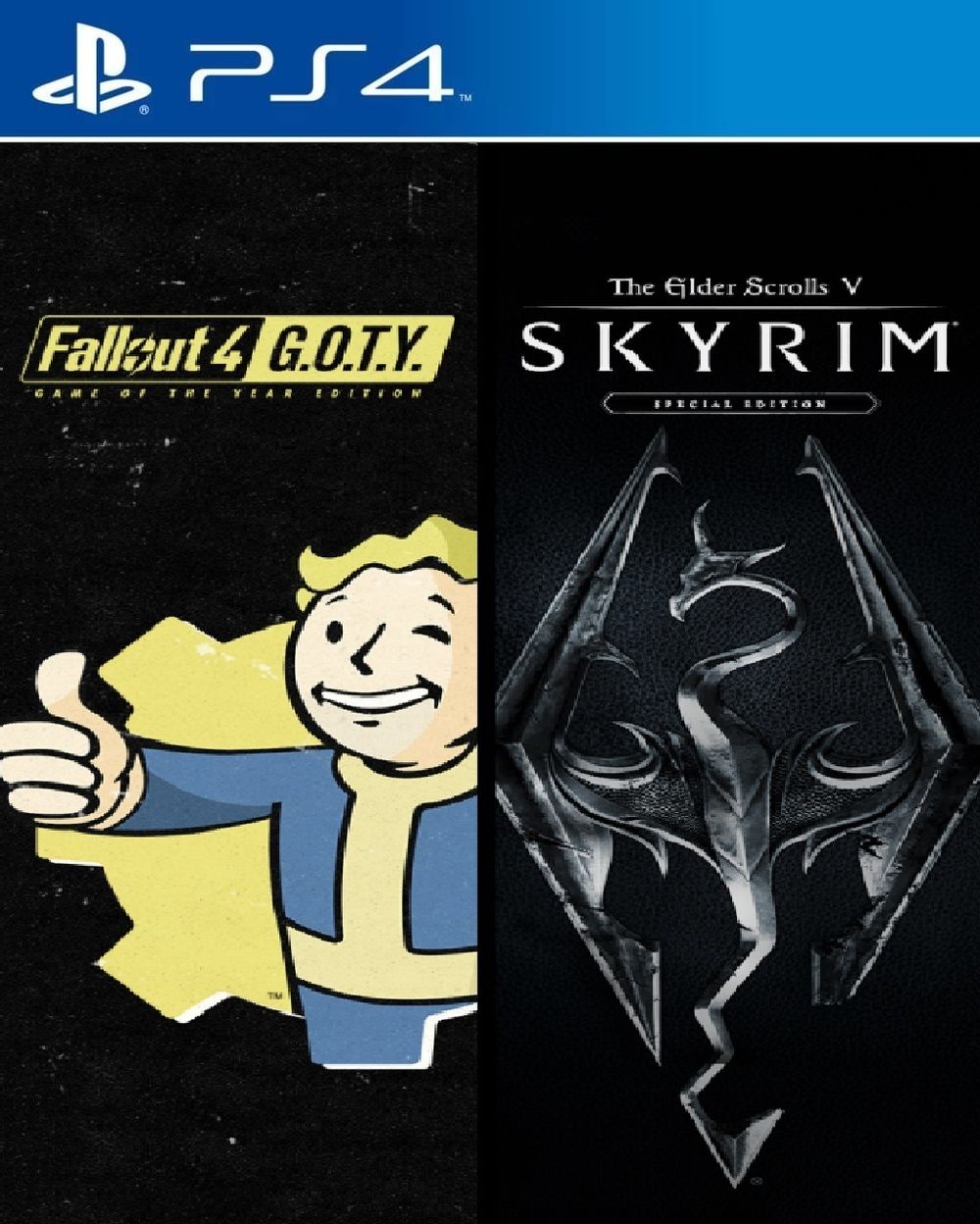 Skyrim Special Edition + Fallout 4 G.O.T.Y. Bundle