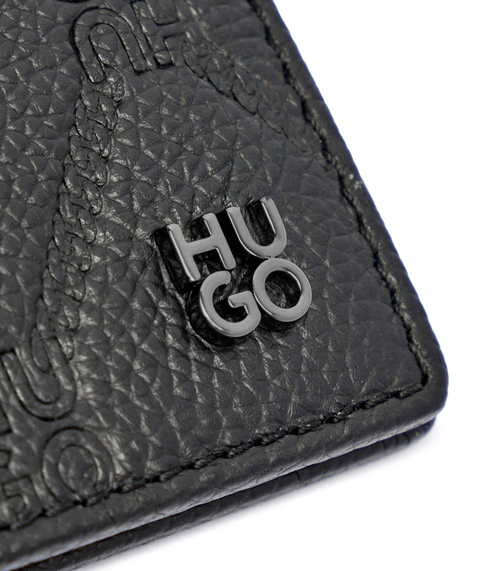 Кожаный кошелек HUGO - черный(50529527)