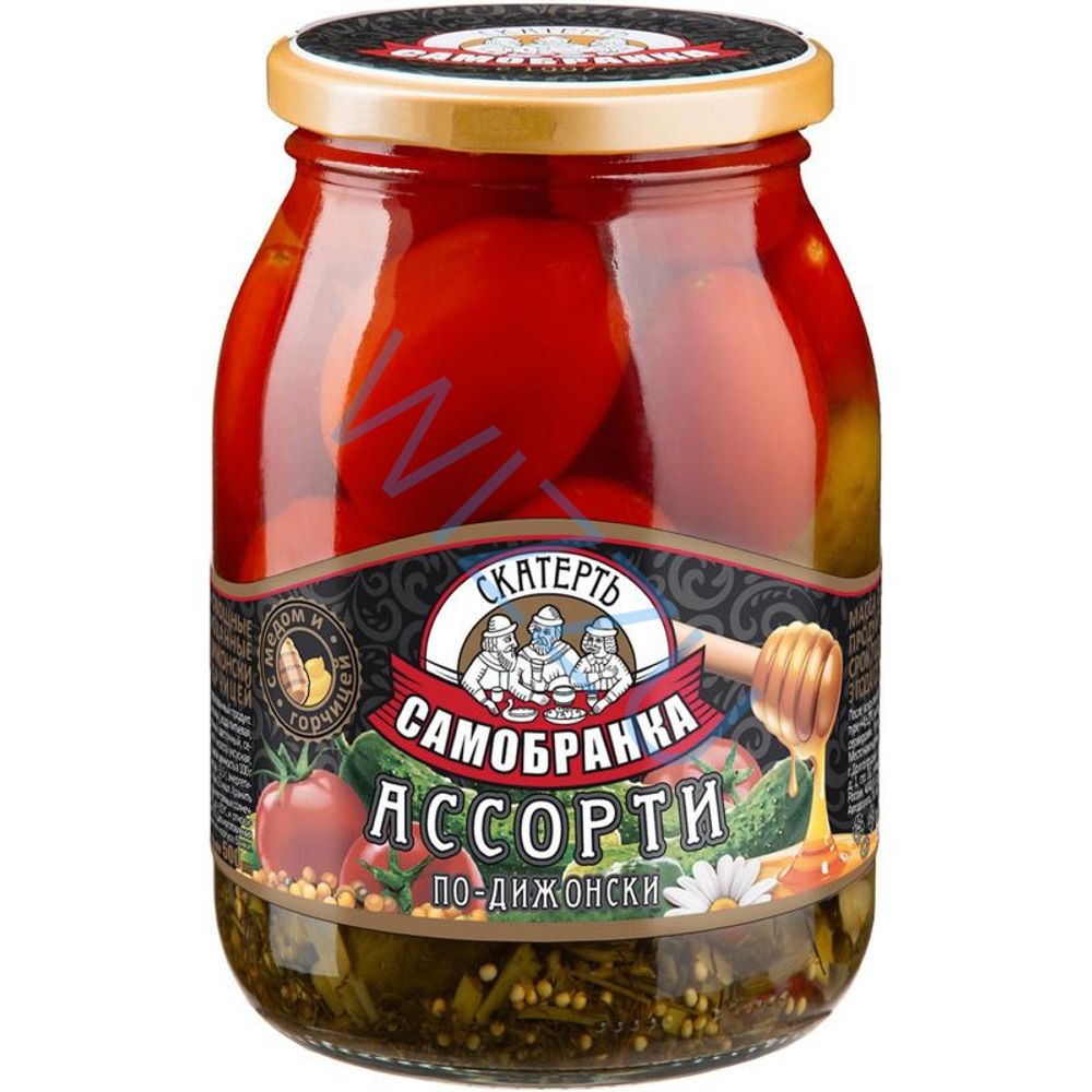 Ассорти скатерть самобранка по дижонски ст/б 500 мл