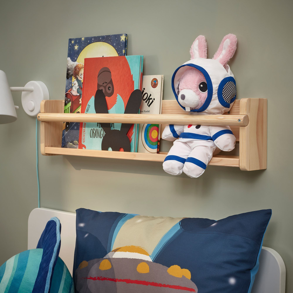 Мягкая игрушка IKEA AFTONSPARV (АФТОНСПАРВ), Заяц космонавт, 28 см