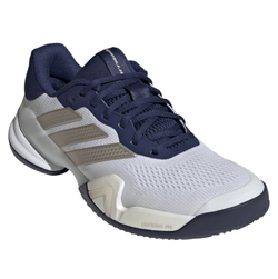 Теннисные кроссовки Adidas Barricade 14 M - cloud white/cyber metallic/dark blue